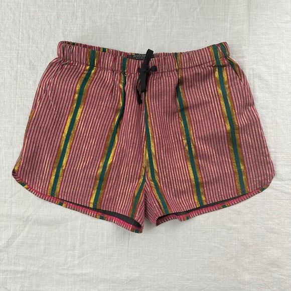Scotch & Soda Le Jardin D'Apus Striped Shorts Elastic Waist Small - Picture 1 of 8